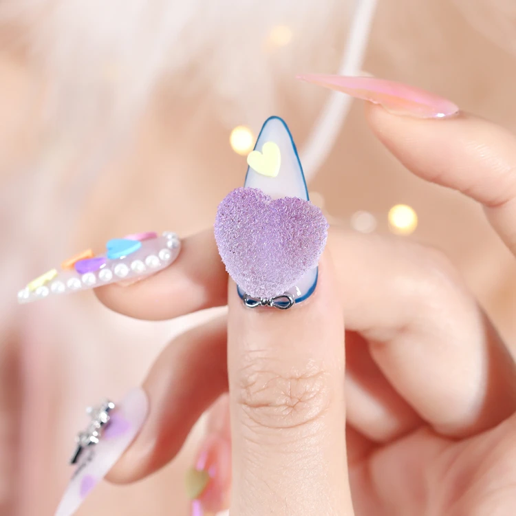 

Planet Star Cartoon Studio Professional Private Logo Brand Logo Bear 3D Nail Art Decoration, Colorful