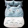 Amazon Hot Selling Totoro Single Size Three-piece Bedding Set Twin Size Children Student Dormitory Anime Bedding Set Wholesale