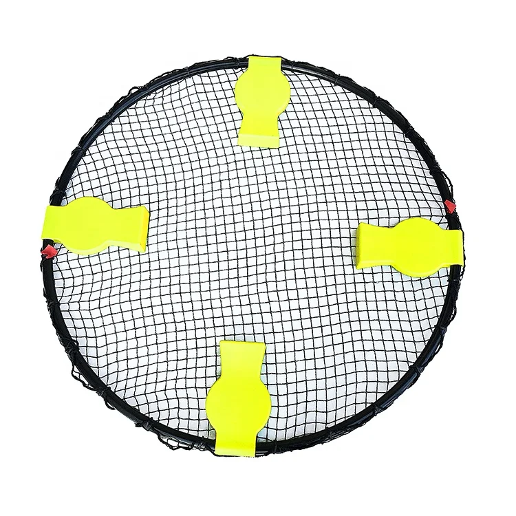 
Hot Sell Steel Tube Folding Beach Picnic Grass Game Spikeball Rebound Jump Spikeball Game Set And Beach Volleyball Game Set 