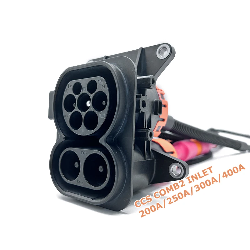 

Electric Vehicle DC Fast Ev Charging Socket Inlet 200A/250A/300A/400A Combo 2 CCS2 EV Socket