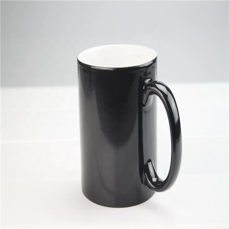 

Custom made Sublimation Mug Color Changing Mugs Magic Mug for Sublimation, Clear