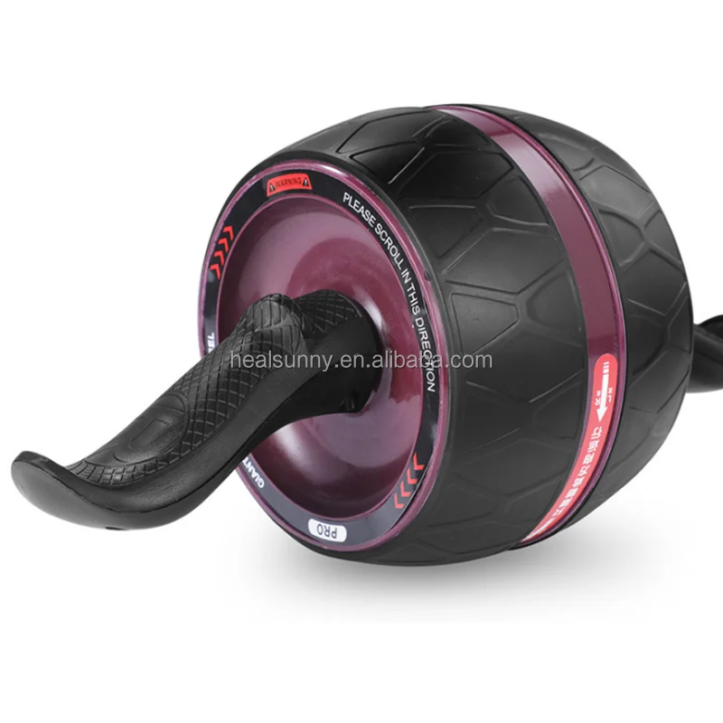 

Home Fitness Equipment Double Wheel Abdominal Power Wheel Rolling, Customized color