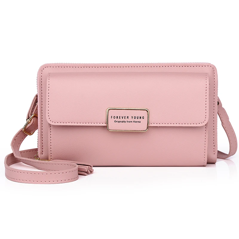 

Fashion Shoulder Messenger Handbags For Women Tassel Zipper Mobile Phone Bag Multifunctional Travel Crossbody Bag for Women, Black, red, pink, etc.accept customized models