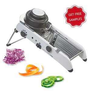 Image of Non-Skid Feet ttlife vegetable cutter round mandoline slicer
