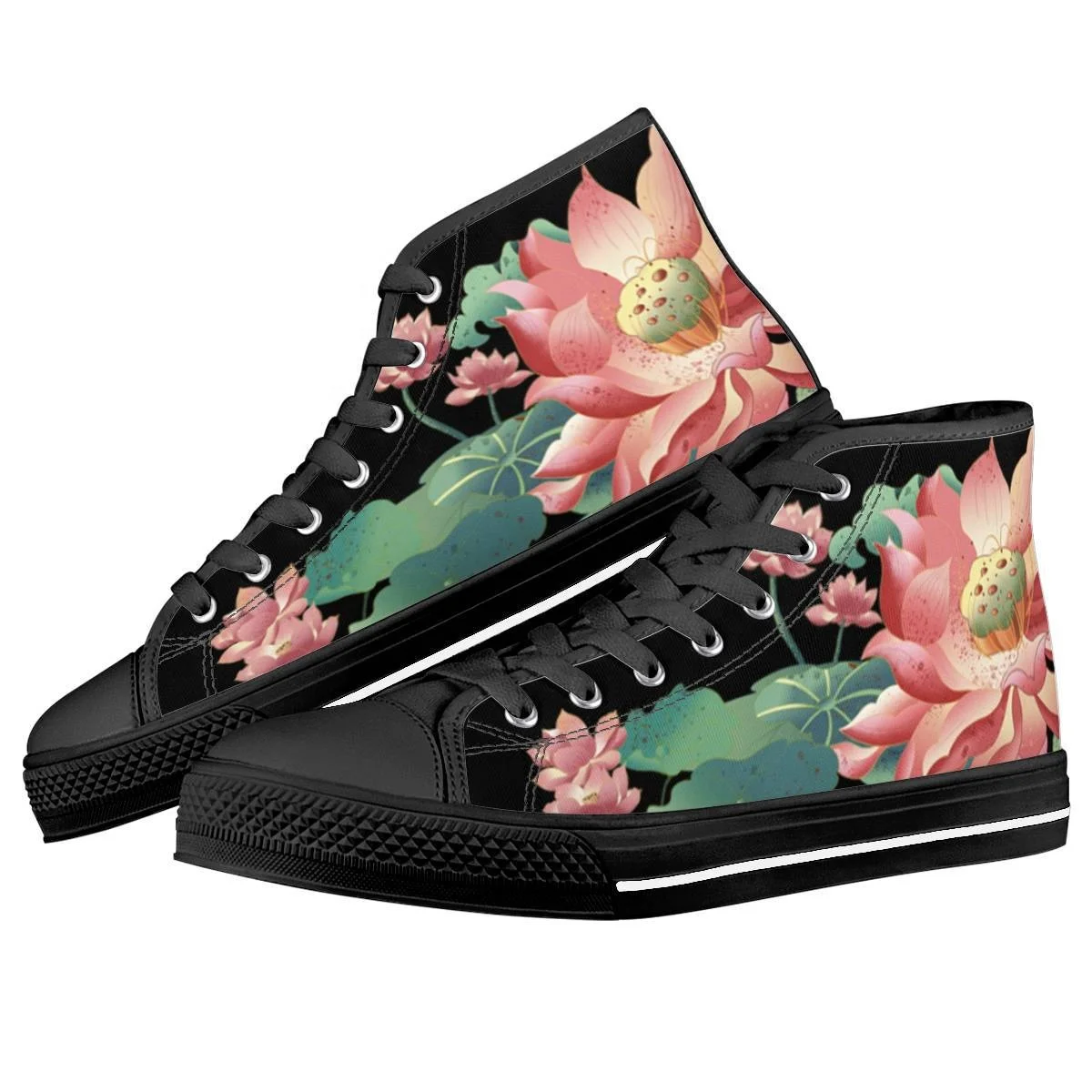 

Customized Sneakers White Black Color Women Men Fitness Style Walking Shoes