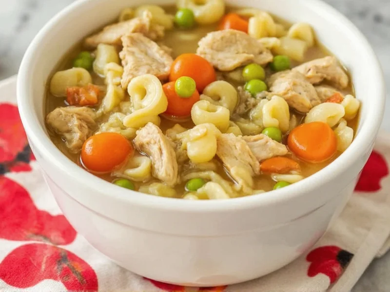 Perfect Crock Pot Chicken Noodle Soup Recipe