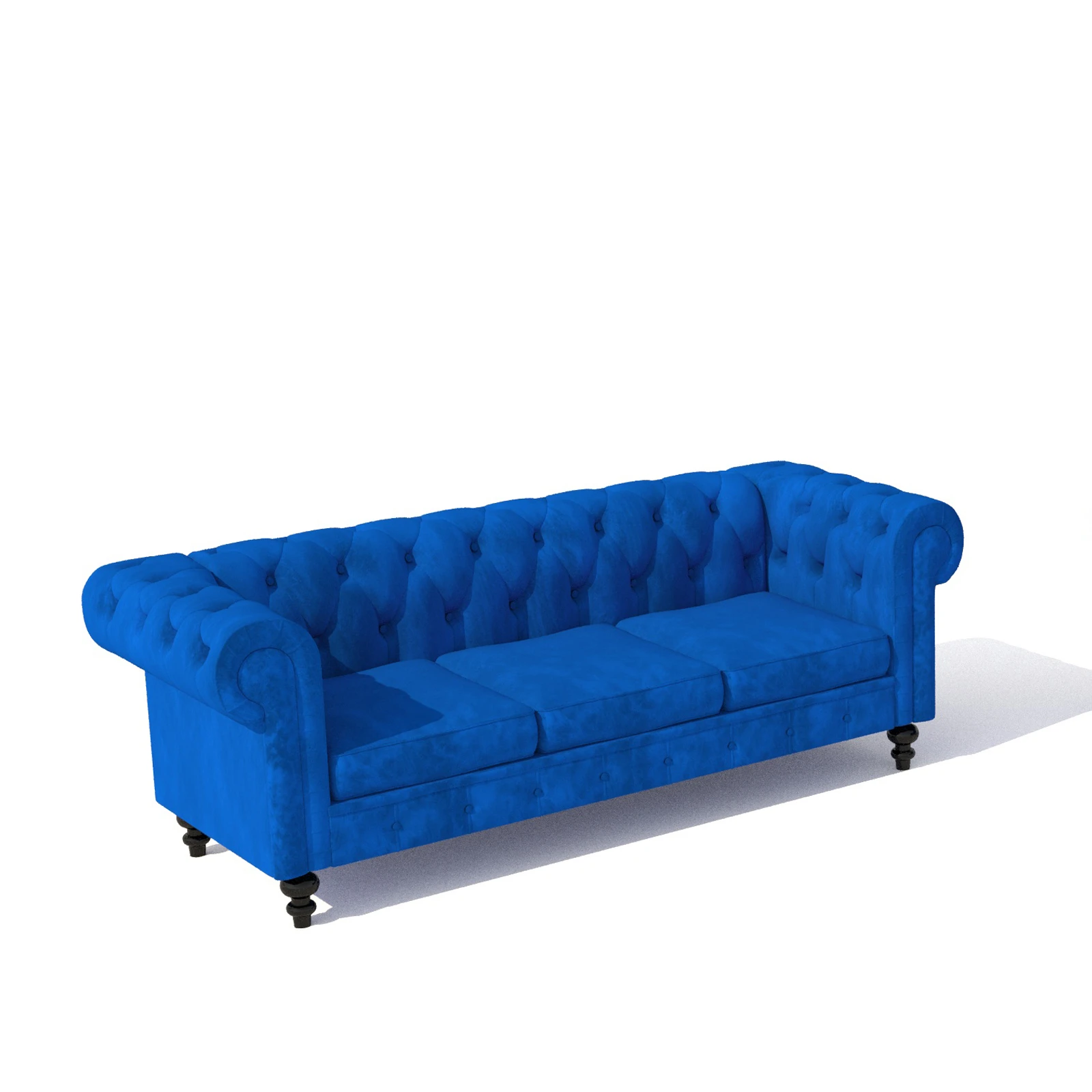 

Sofa sectional modern hot elegant luxury living room sofas blue velvet sofa set furniture, Grey/blue