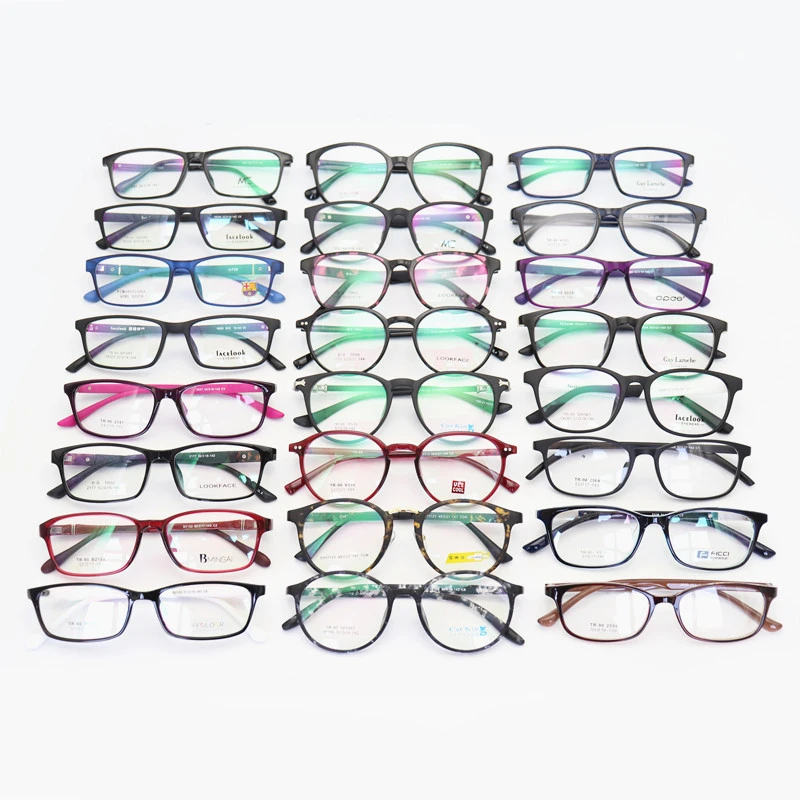 

Factory Lowest Price Clearance Promotion Mix Style TR90 Optical Frame