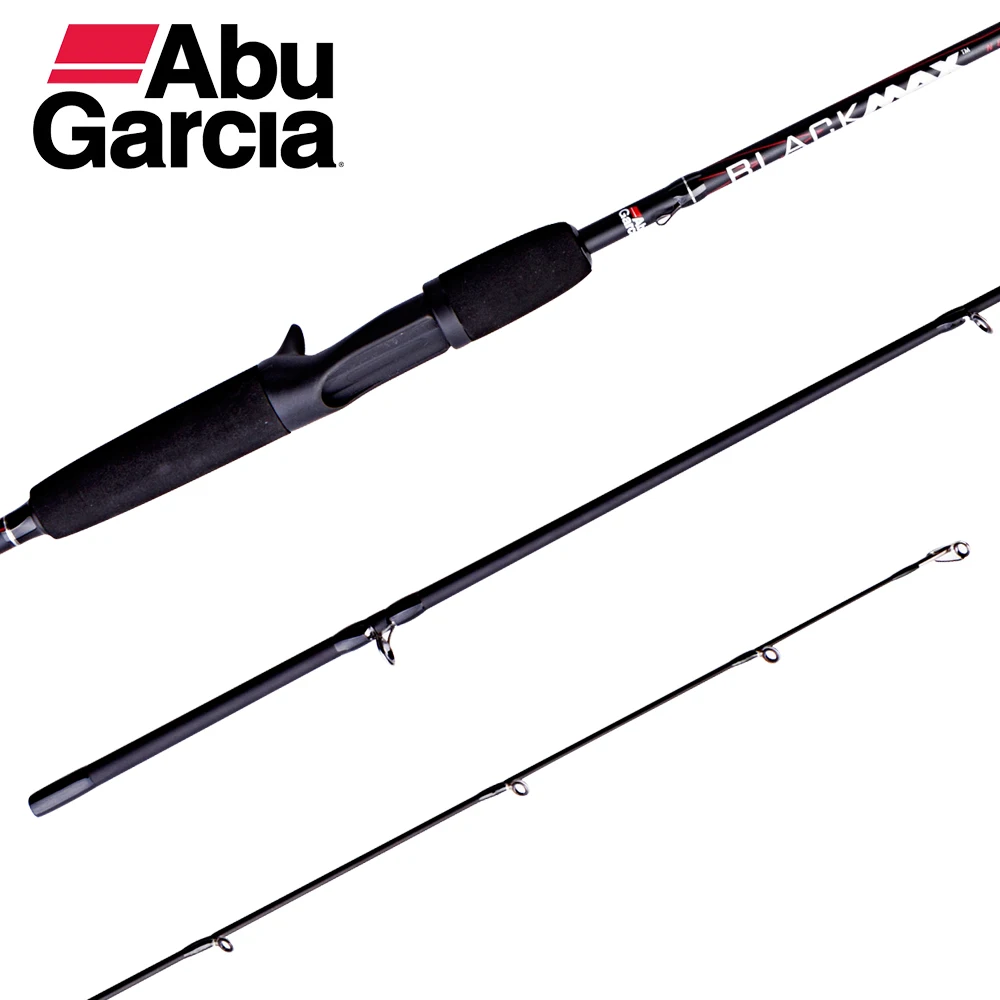 

ABU GARCIA BLACK MAX top quality sea salt water two sections best carbon fiber casting fishing rods