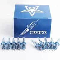 

2018 New Blue Ink Tattoo Cartridge Needles With Membrane