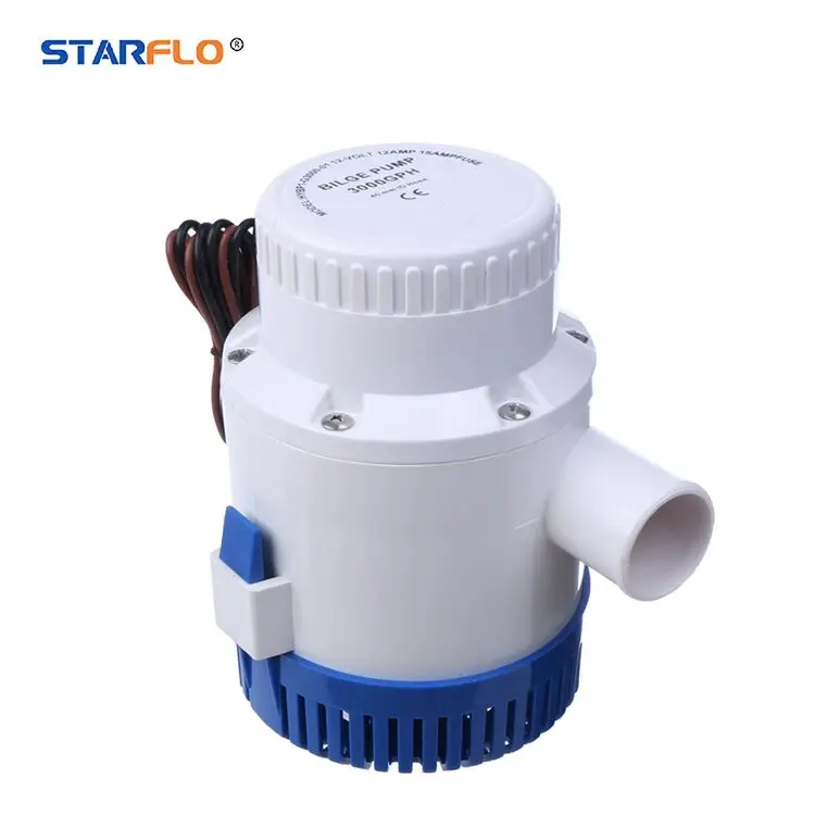 

3000GPH OEM battery operated submersible micro 24v dc kayak manual hand 12v marine bilge pump for boats