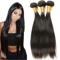 

Geleisi Hot Products Mink Virgin Brazilian Human Hair Extension Straight Natural Human Hair Weave Bundles Wholesale