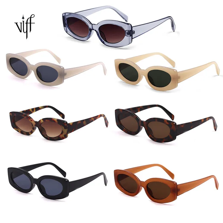 

VIFF HP20028 Best Seller Sunglasses Classy Retro Custom Glasses Women Lentes De Sol Oval Sun Glasses Sunglasses