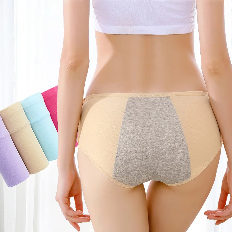 

Wholesale Leak Proof Menstrual Panties Physiological Pants Women Underwear Period Cotton Waterproof Briefs