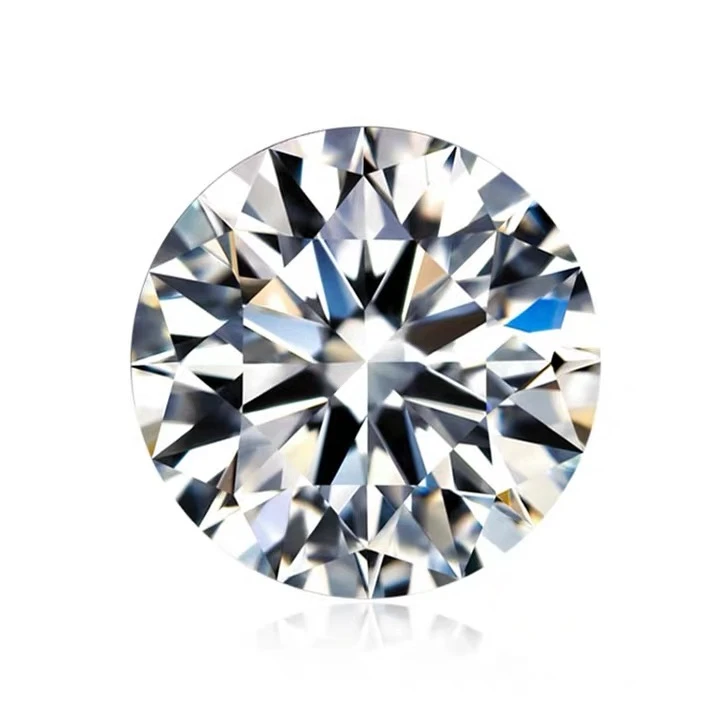 

Loose Gemstone Wholesale Round Brilliant Cut Moissanite Diamond DEF Color Moissanite Stone Price Per Carat For Ring