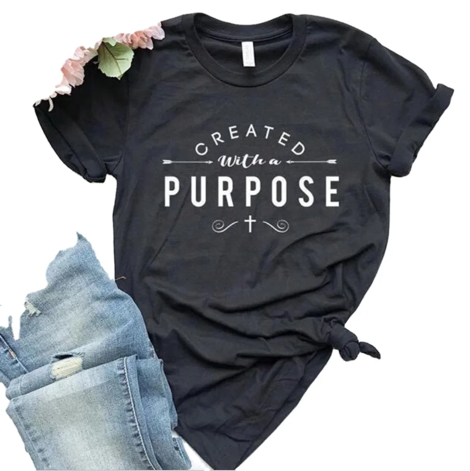 

CREATED WITH A PURPOSE T shirt