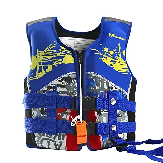 

Float Suit Swim Safety Marine Vest Children Kid Neoprene Printing Life Vest Jacket for Child