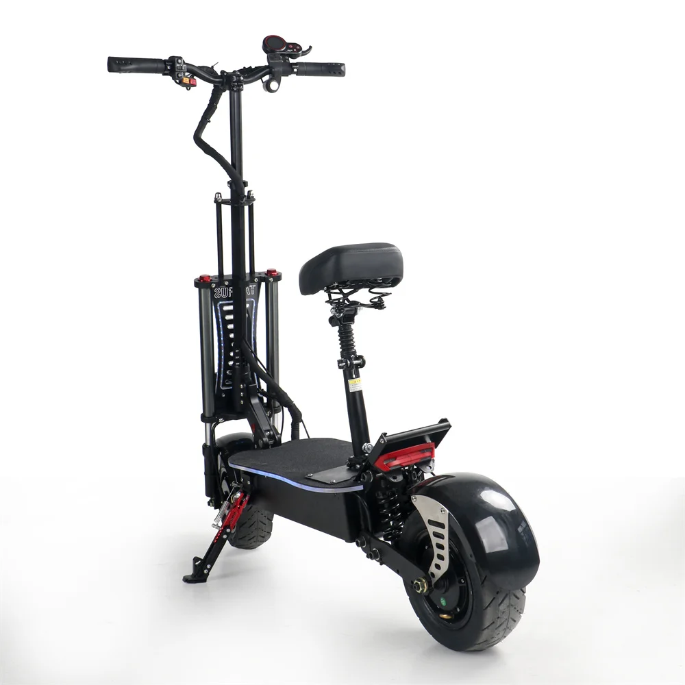 

Hot Maike mk8 11inch 5000w 80km/h dual motor high speed folding off road dualtron electric scooters with seat
