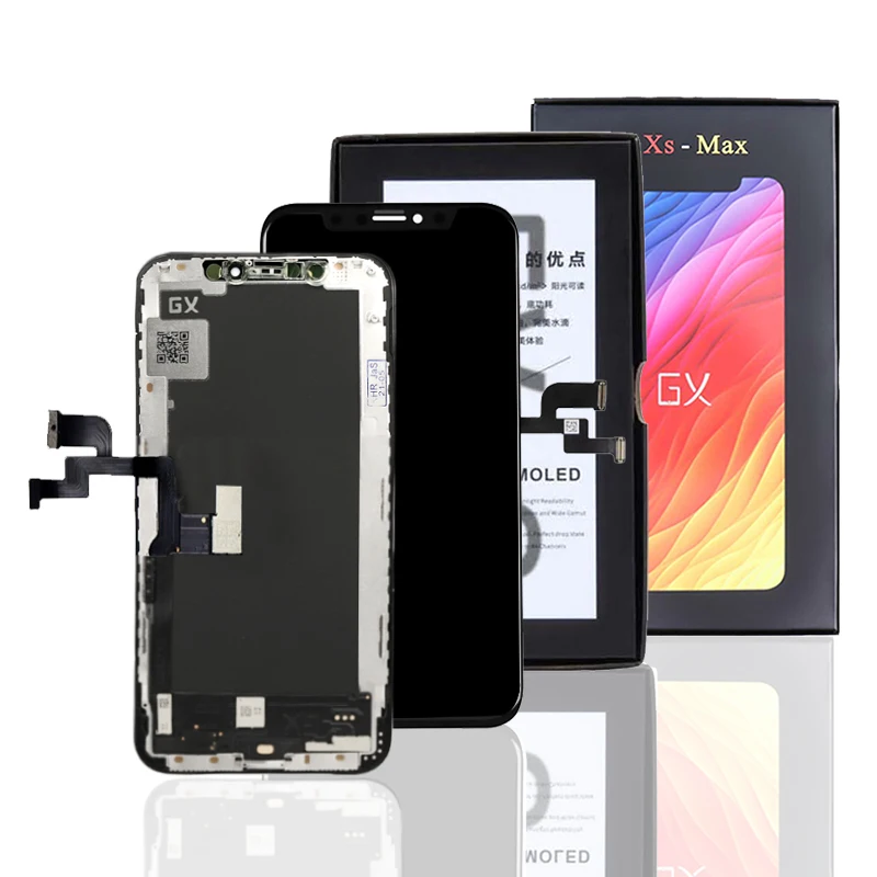 

OEM Factory GX He X ZY JK Oled Phone Lcd Screen For Iphone Xs Screen Oled With Touch Digitizer For iphone X OEM LCD, Black,white