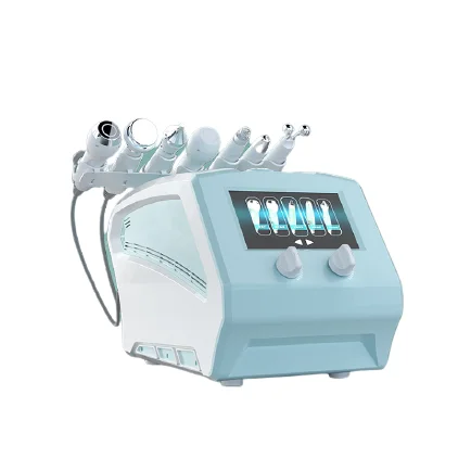 

Cenmade new product 2021 8 in 1 facial ultrasound plasma acne skin aqua hydradermabrasion