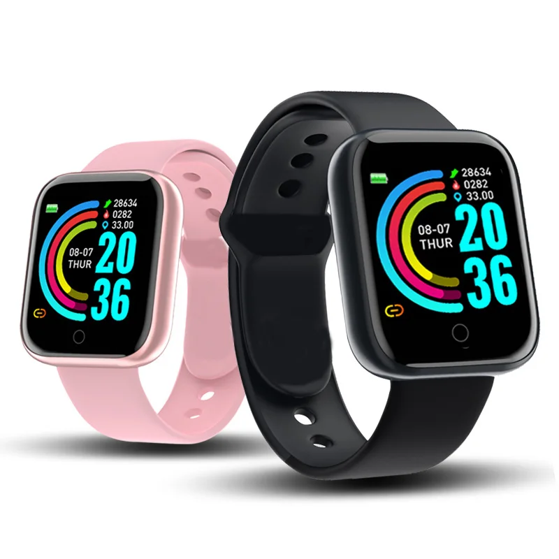 

Hot selling reloj intelligent smart watch Y68 health fitness tracker wristband D20 smartwatch Y68s