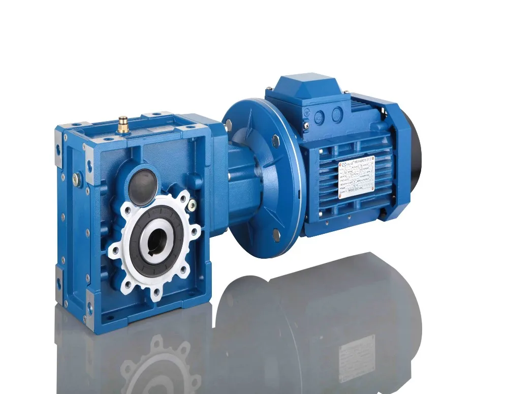 Helical Hypoid Spiral Bevel Gearbox With Motor Power Drive Gearbox
