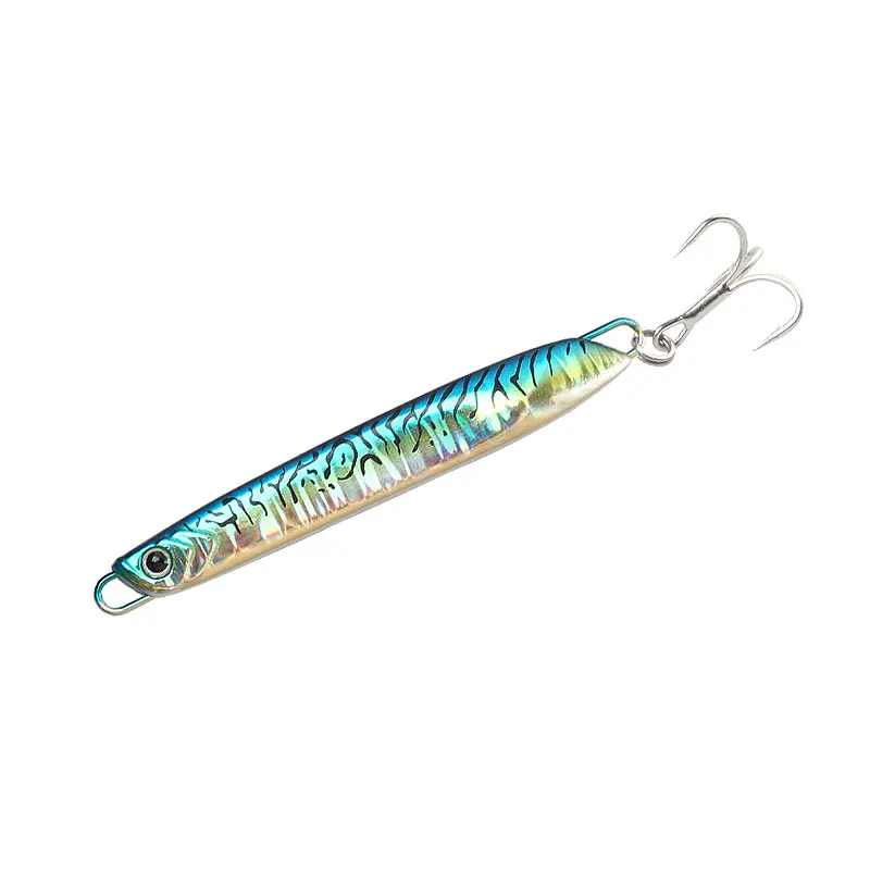 Newbility Magic Works Slow Glow Hard Bait Fishing Lure 15g 20g 30g Sea Fishing Lure Iron Plate Metal Jig Fishing Lure