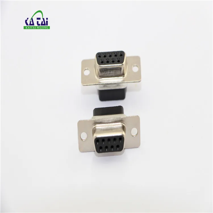 D Sub Db9 High Density Connector 9 Pin Male Female Db9 Male Crimp Connector Buy Db9 High