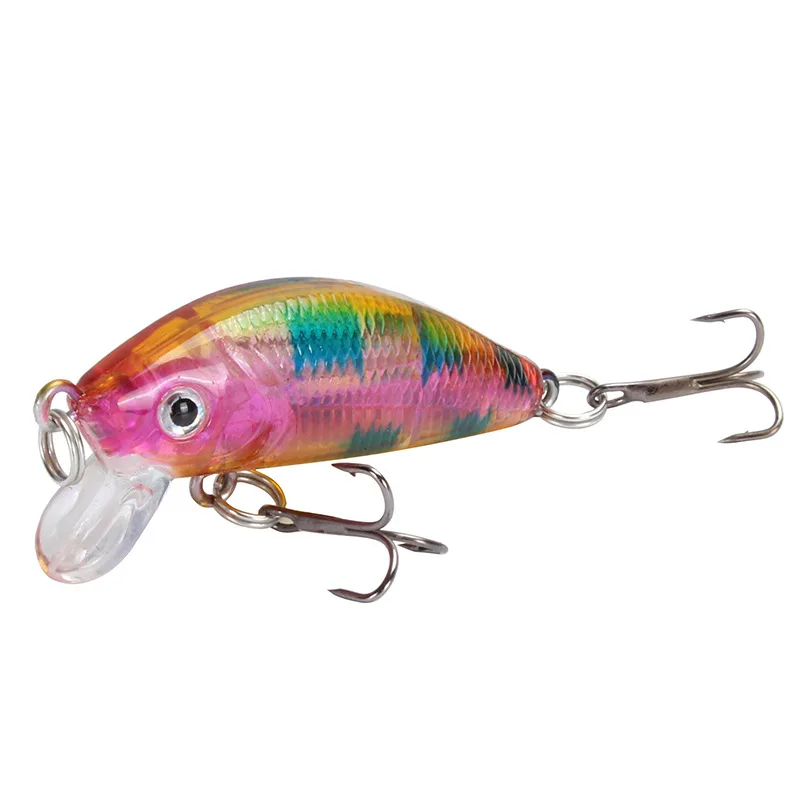 

Hot Sales 8 Colors Artificial Bait Minnow Hard Fishing Lures