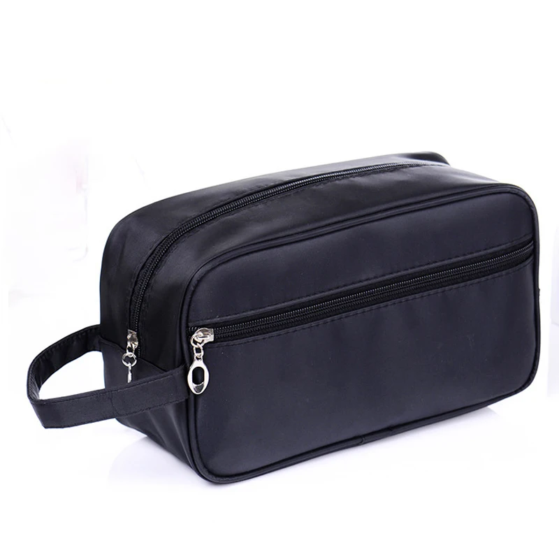 

Custom Logo Trousse de Maquillage Nylon Large Capacity Portable Travel Women Makeup Bag Pouch Portable Waterproof Toiletry Bag