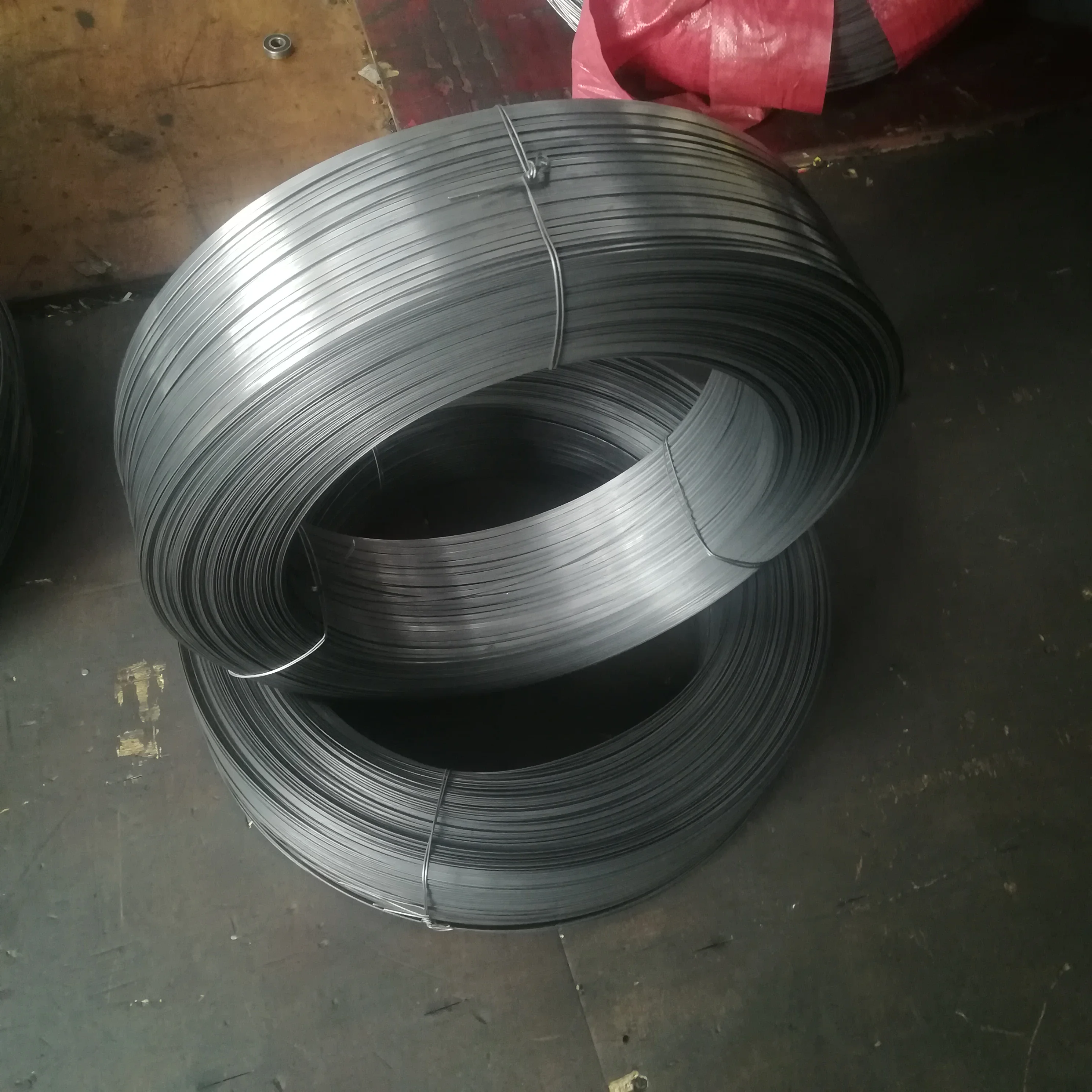 Flat Wire Sae 1045 1070 Cold Rolled Surface High Carbon Spring