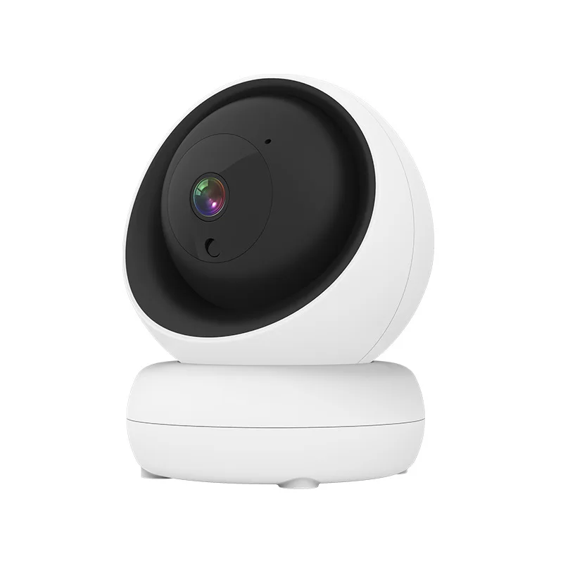 

Tuya wireless smart camera WiFi monitoring Alexa/Google voice control HD 1080P smart camera, White /black