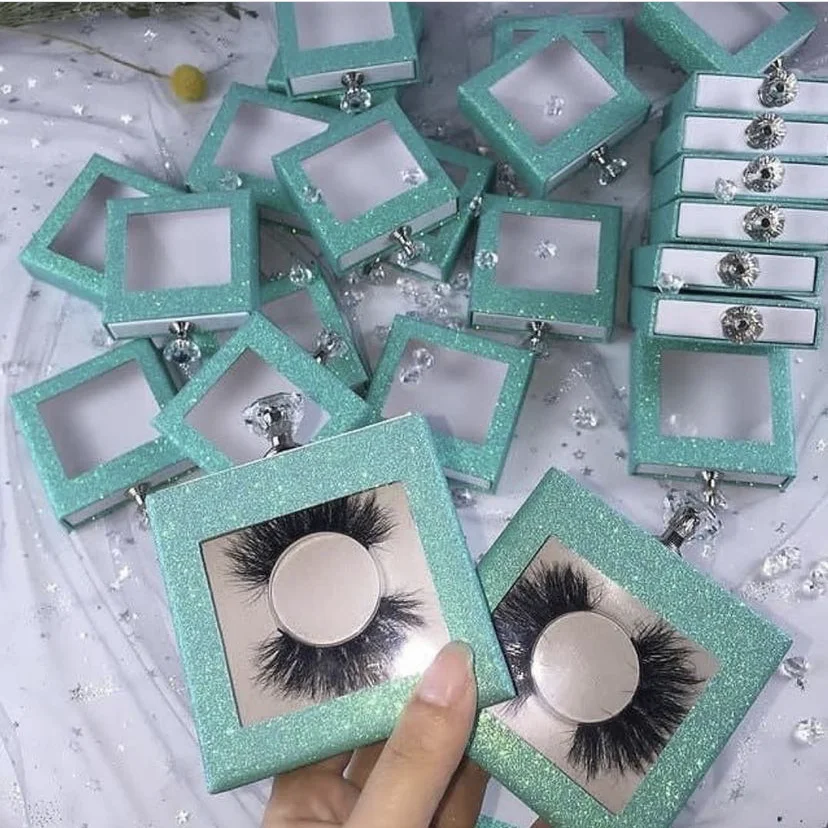 

eyelash extension packaging box eyelash box packaging with mirror eyelash packaging drawer box