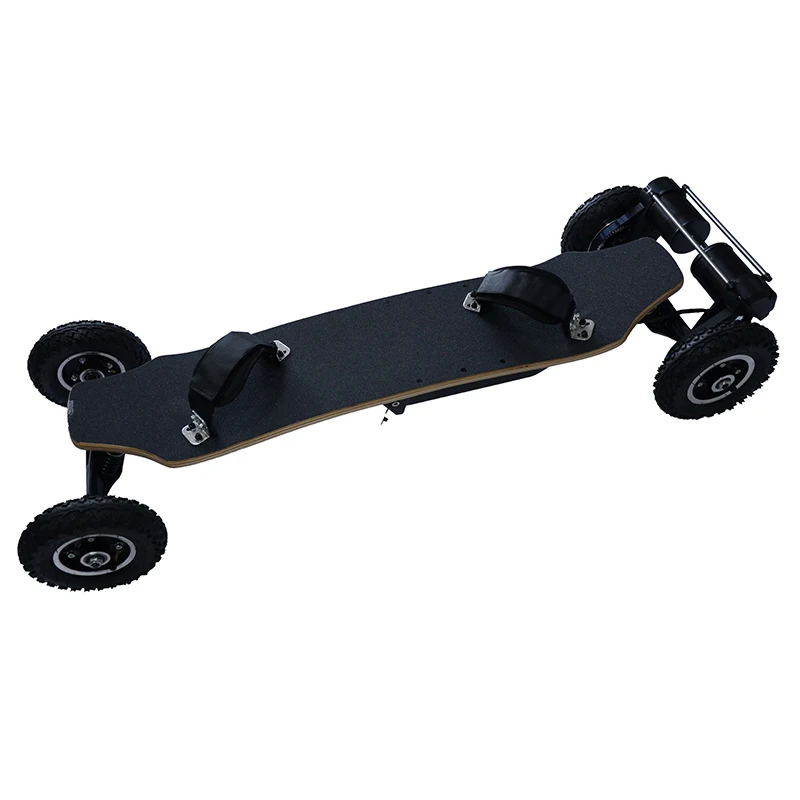 2021 motor 1650w*2 usa warehouse off road 4 wheel electric mobility scooter skate board, Black