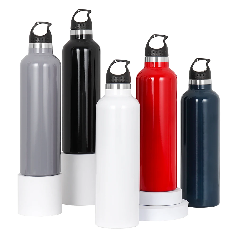 

Top Seller Insulated 1 Liter Water Bottle Sport Stainless Steel Water Bottle With Handle Lid