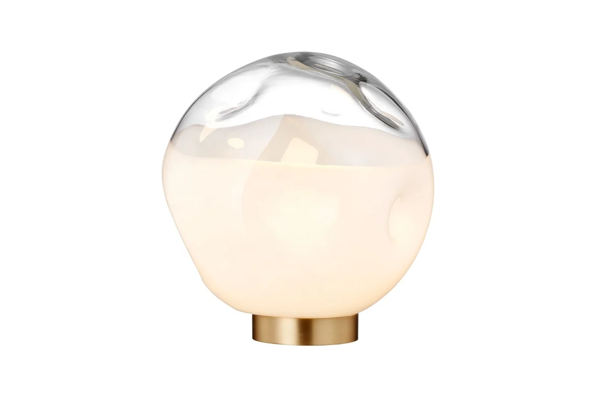 
MARSDEN fashion metal handmade glass modern decorative hotel contemporary unique table lamp luxury 