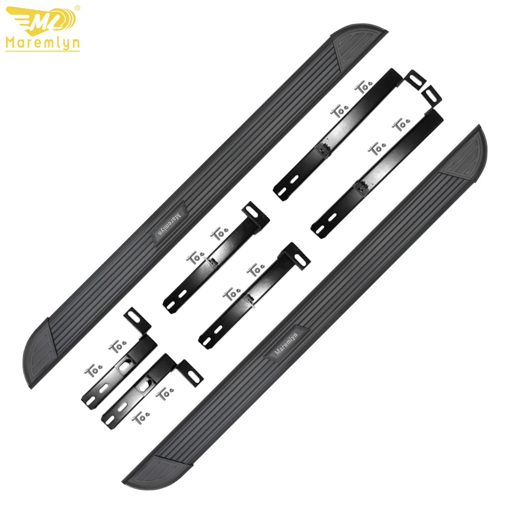 

Maremlyn Universal Auto Body Kit Side Pedal Nerf Bar Aluminum Alloy Car Accessories SUV MPV Running Board Side Step