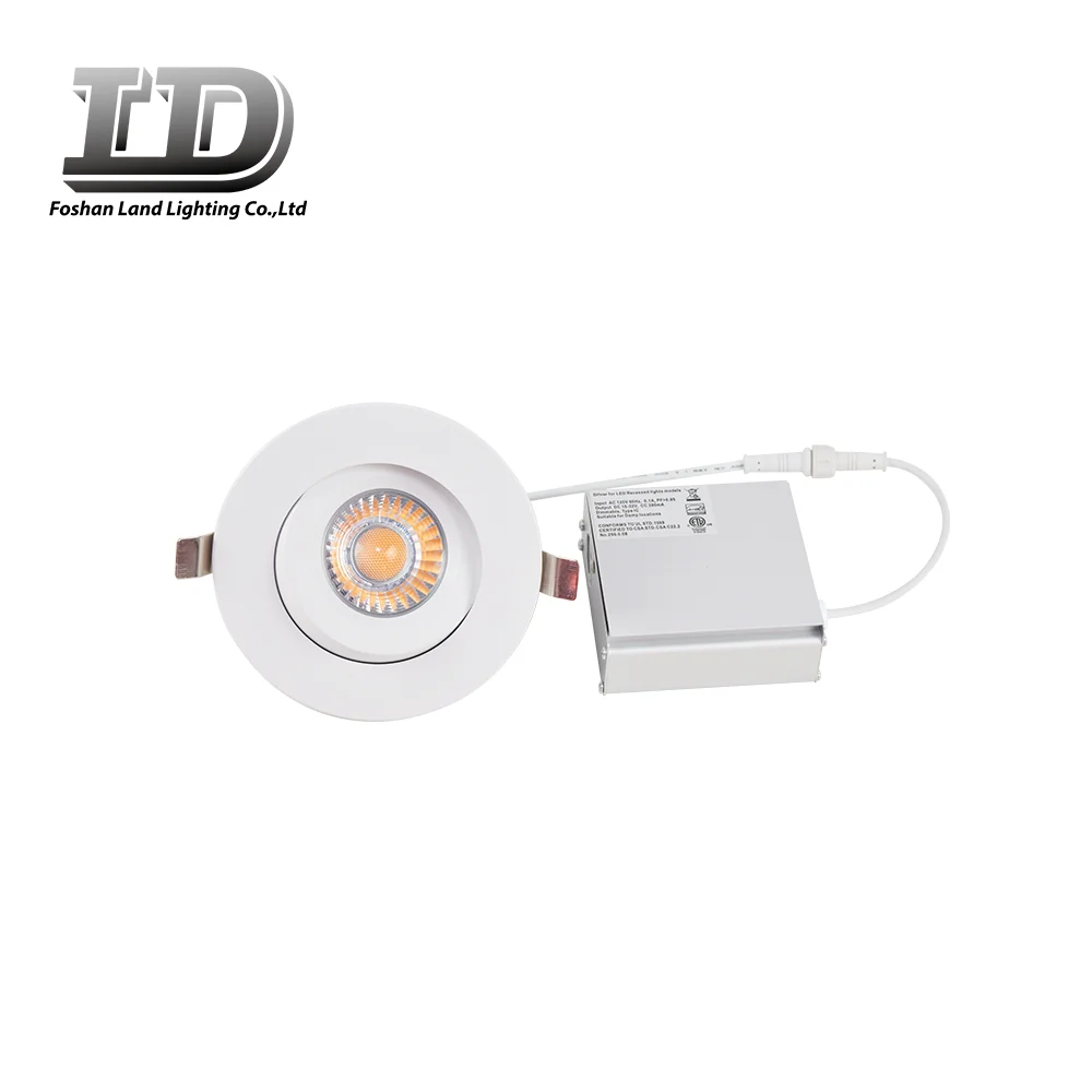 Gimbal downlight Light Angle can be adjusted cob downlight