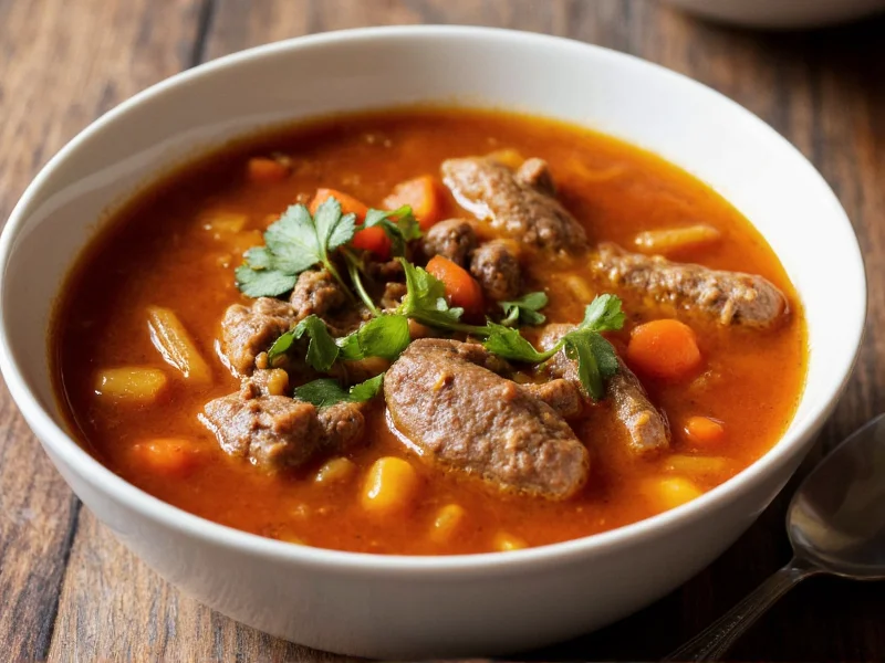 Beef Mince Soup: Perfect Recipe & Expert Tips