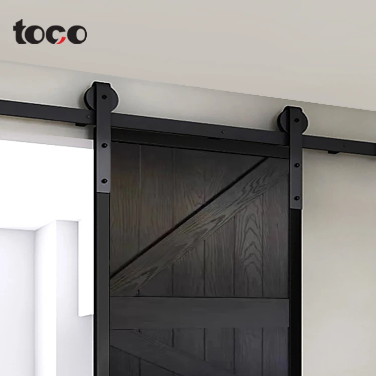 Toco Modern Industrial Soft Close Pantry Cabinet Hardware Sliding Barn Door Accessories for Tractor Supply