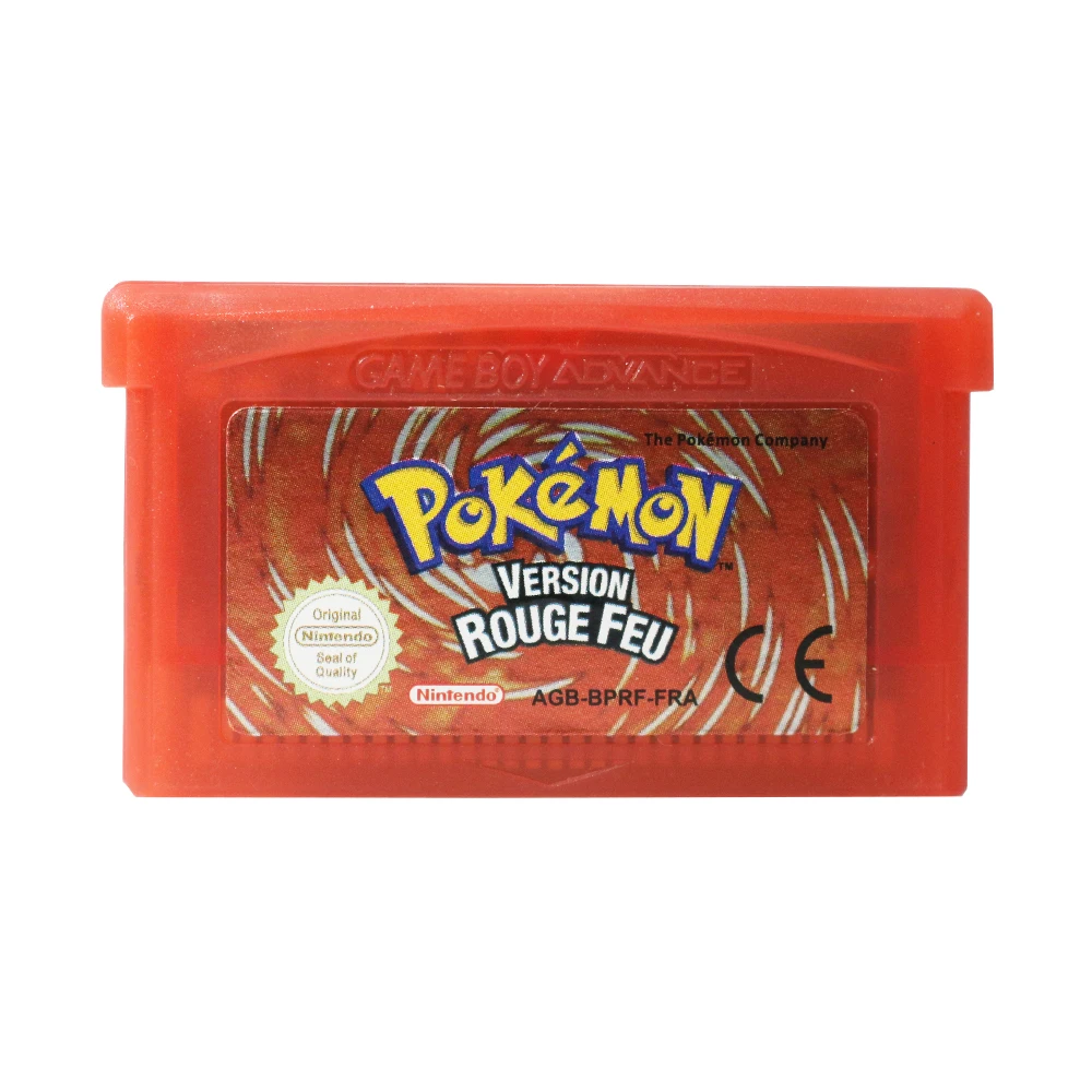 

FRA Version Pokemon Fire Red For Nintendo Game Boy Advance Pokemon Game GBA