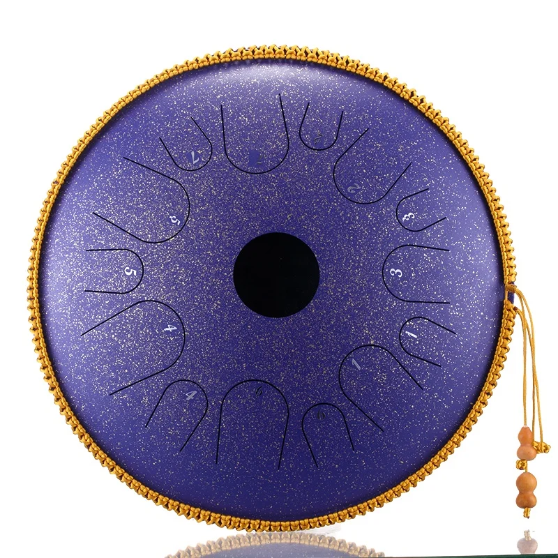 

New Design  14 tone Steel Tongue Drum Butterfly drum A class pure copper material, 3 colors