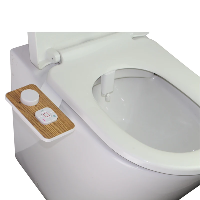 
Ultra Thin Hygiene Dual Nozzles Toilet Slim Bidet Attachment  (60817792197)