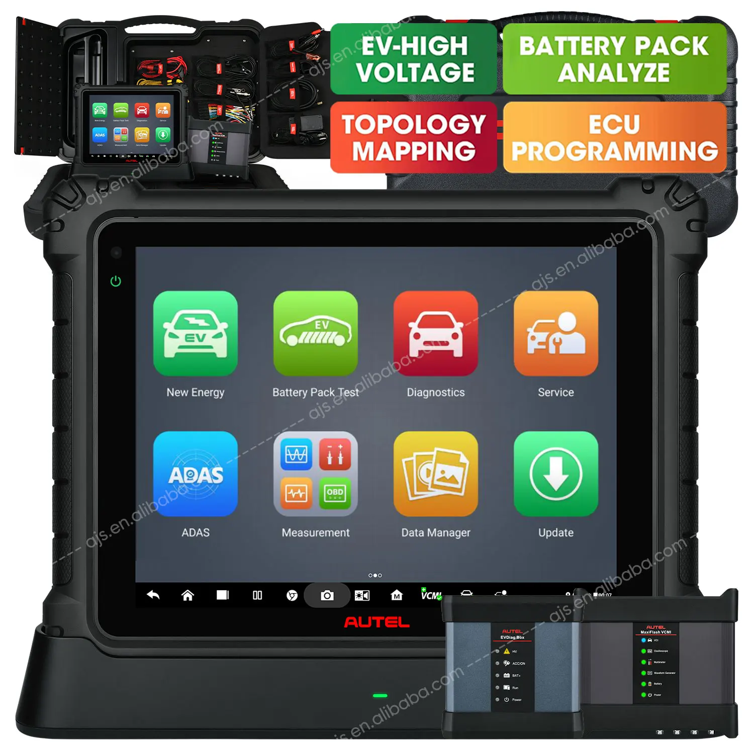 

Autel MaxiSys Ultra EV J2534 Programming 5in1 VCMI Intelligent EV Diagnostic Tools Electric Auto Altar Diagnostic Tool Scanner