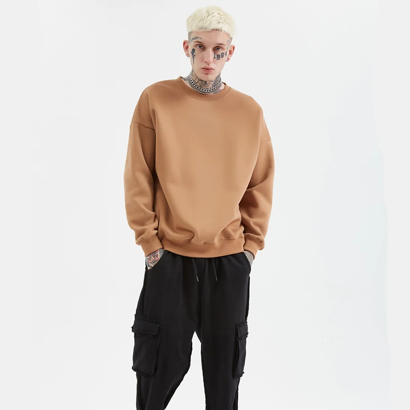 High quality OEM Fashion Clothing Plain Blank sweatshirt Custom Printed Oversized Hoodie