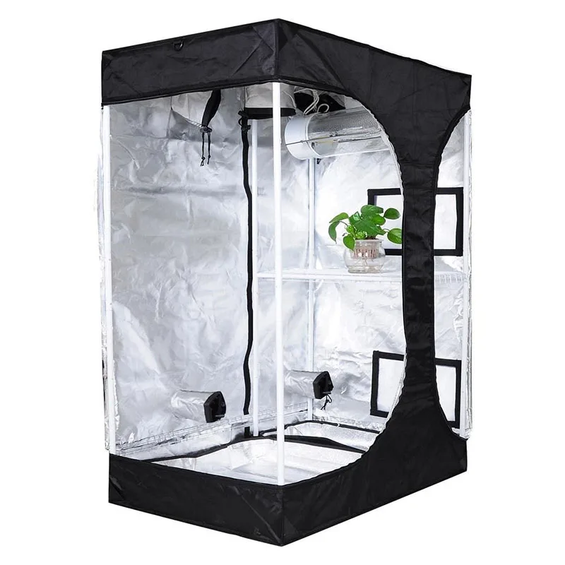 

hydroponic plant 120x60 mars hydro grow tent, Black