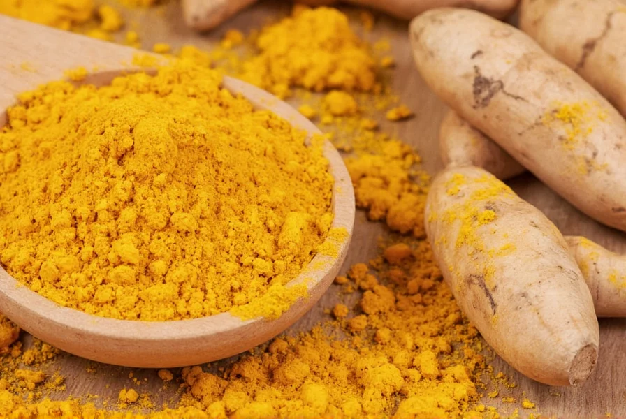 Healthy meal with turmeric-infused vegetables and lean protein