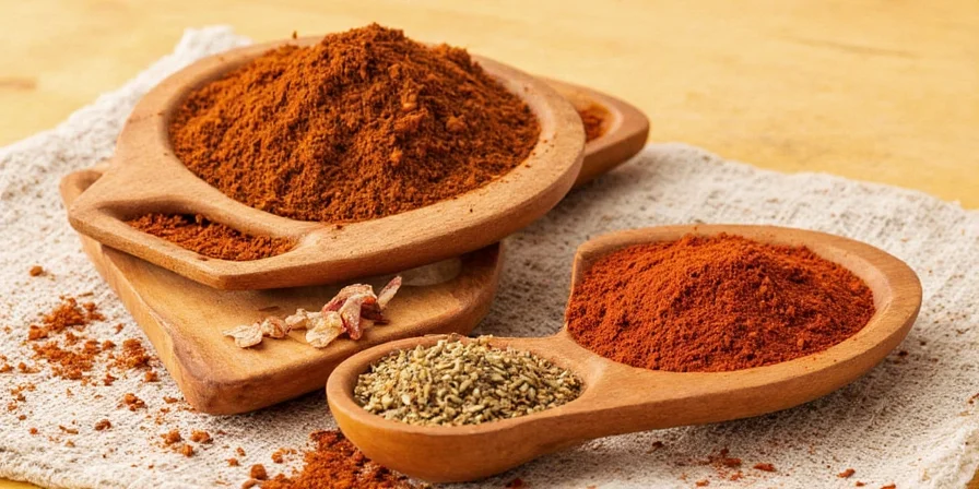 Fenugreek seeds in a spice tray