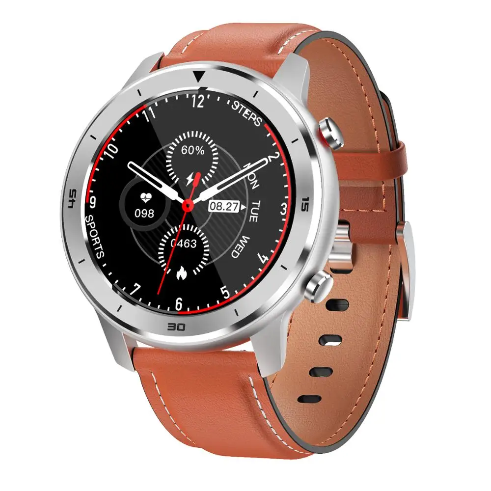 

IP67 Waterproof Smart Watch DT78 With Call Reminder Heart Rate Monitor Smart Watch With Leather Strap