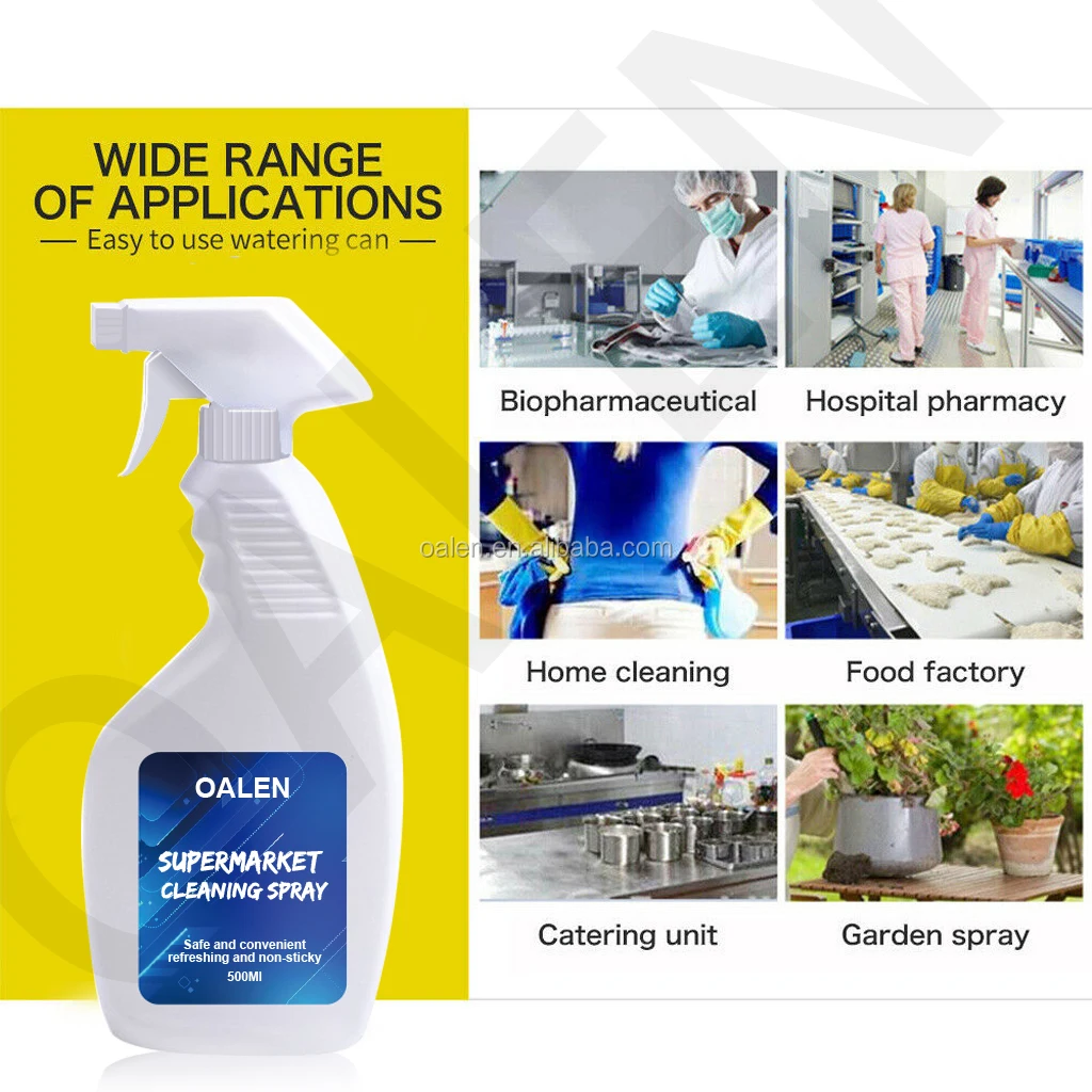 
Private Labeling All Purpose Surface Liquid Cleaner Supermarket Cleaning Spray Fresh Lemon Scent 